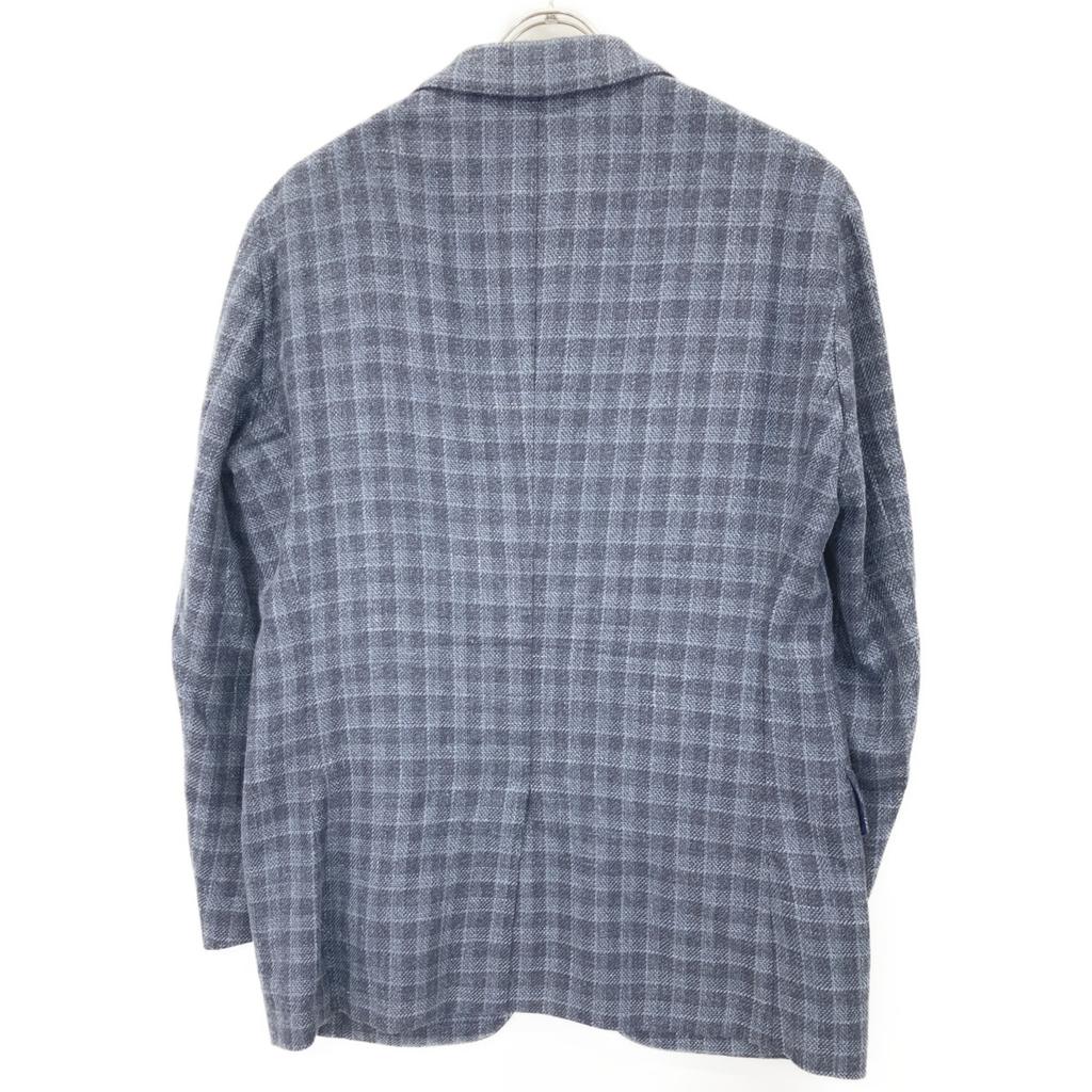 TOMORROWLAND PILGRIM [Excellent Condition] 61-07-21-07103 Wool Silk Linen Basket Cloth Single Breasted Tailored Jacket Jacket 46 NavyUsed