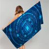 Bitcoin Evolution Of Money Beach Towel Cartoon Cute Summer Kids Large Bath Pool Beach Towel Microfiber Absorbent