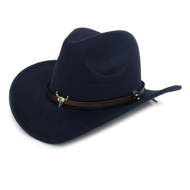 Wool Classical Western Cowboy Hat Roll 