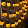 Halloween Pumpkin & Ghost String Lights for Holiday & Event Decor