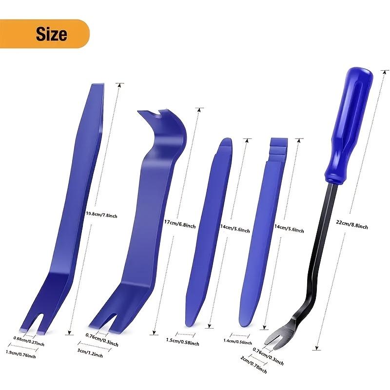 5PCS Disassembly and assembly tool, dashboard interior panel modification, pry board navigation disassembly