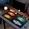 Fantasy Film Print Mouse Pad, Anti‑Slip Desktop Keyboard Mat, for PC Laptop Gaming Working Daily Use, Cool Festival Surprise Gift