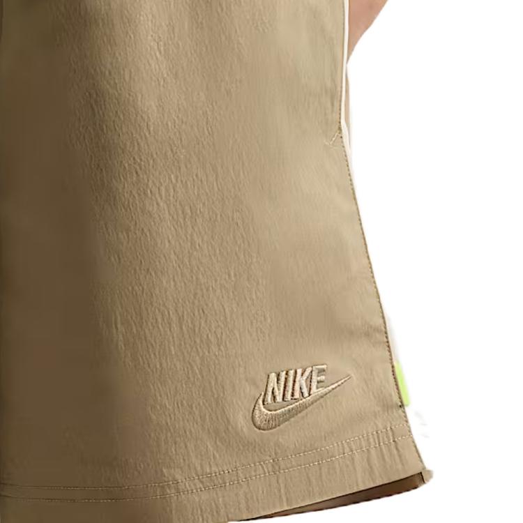 Nike Breathable Solid Color Striped Mid-Rise Shorts Kids Shorts IM5501-297