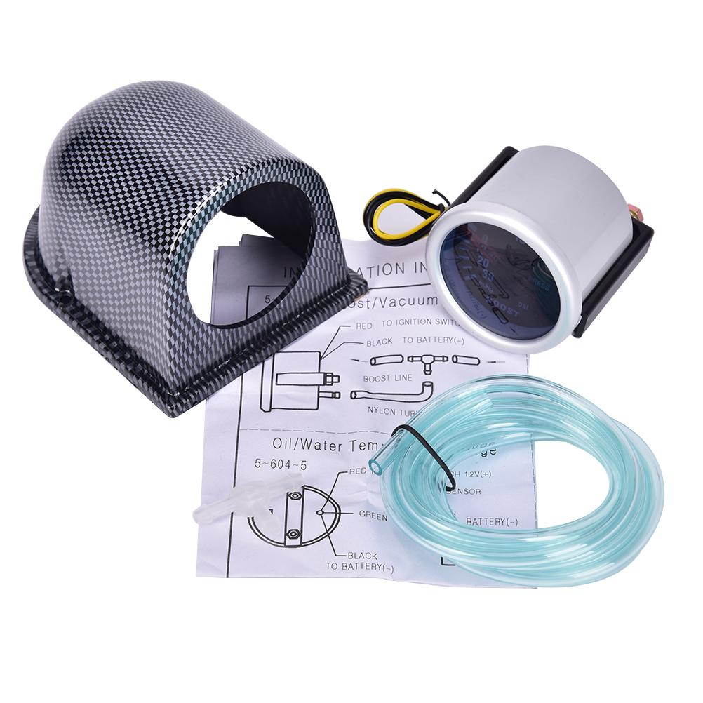 52Mm 30Psi bilinstrument trykkvakuumturbin turbo boosttrykkpeker