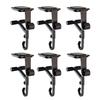 2-in-1 Fireplace Stocking And Garland Hanger Adjustable Heavy Duty Wreath Hanger No Drilling Mantel Stocking Holder for Christmas Decoration