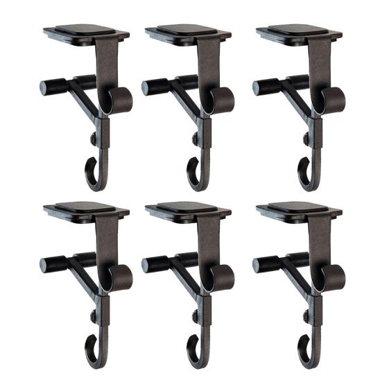 2-in-1 Fireplace Stocking And Garland Hanger Adjustable Heavy Duty Wreath Hanger No Drilling Mantel Stocking Holder for Christmas Decoration