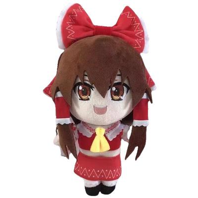 Anime Touhou Project Bambola di Peluche Giocattolo Hakurei Reimu Kirisame Marisa Peluche Giocattolo Figura Morbida Bambole per Fan Collezione Regali di Compleanno