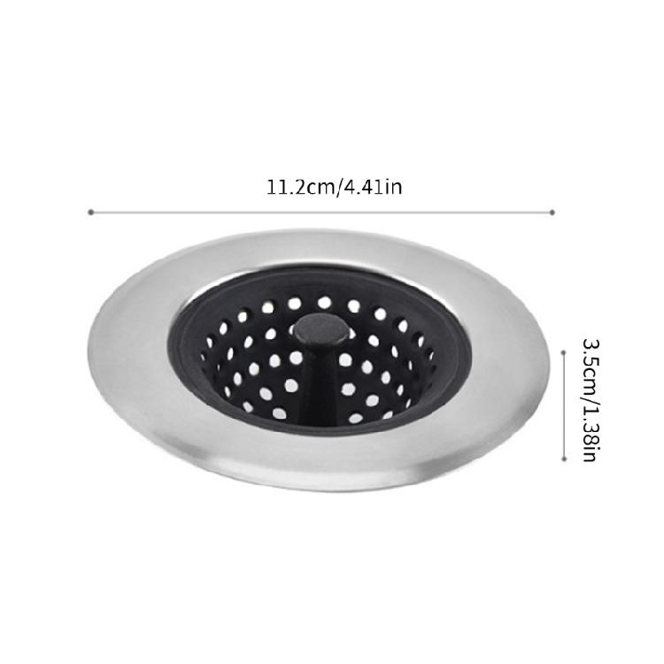 Kitchen Sink Filter Stainless Steel Meshes Sink Strainer Filter Sewer Meshes Strainers Bathroom Sink Strainer Drain Hole