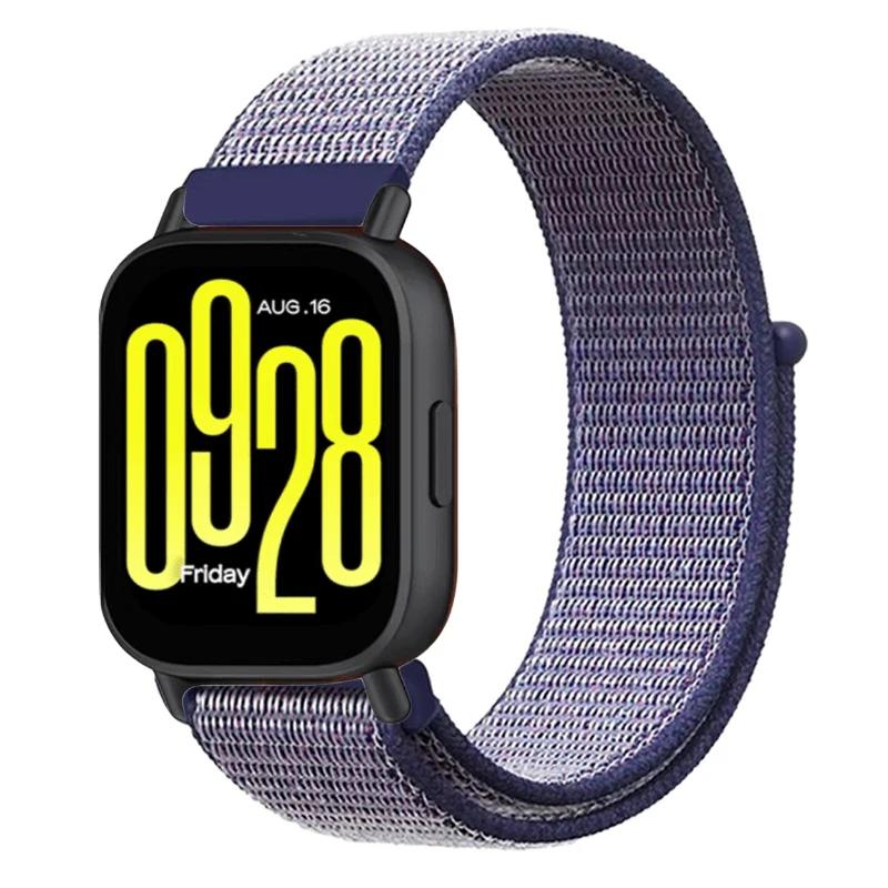 20mm 22mm Nylon Loop Strap for Redmi Watch 5 Active Breathable Replacement Wristband Redmi Wach 5 Lite Sports Bracelet Watchband