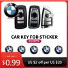 Interior Mouldings 11mm/14mm Car Key Sticker Logo 3D Metal Car Key Sticker Emblem For F07 F34 F10 F20 F48 F39 F30 F25 F26 F1