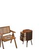 American Retro Style Floor Lamp with Drawer and Side Table for Living Rooms and Bedrooms