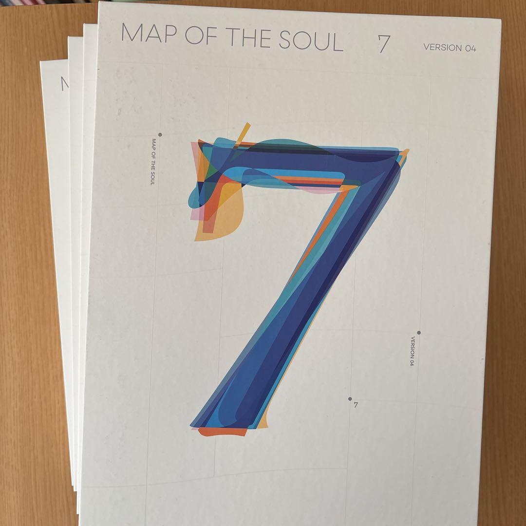 

[БУВШИЙ У ВЖИВАННІ] BTS MAP OF THE SOUL 7 4 типи (продається окремо)