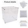 Vinyl Storage Rack with 16 Holes for Craft Rooms and Wrapping Paper
