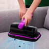 Smart home electric silent USB charging automatic handheld vacuum cleaner, portable wireless disinfection, mattress dust mite