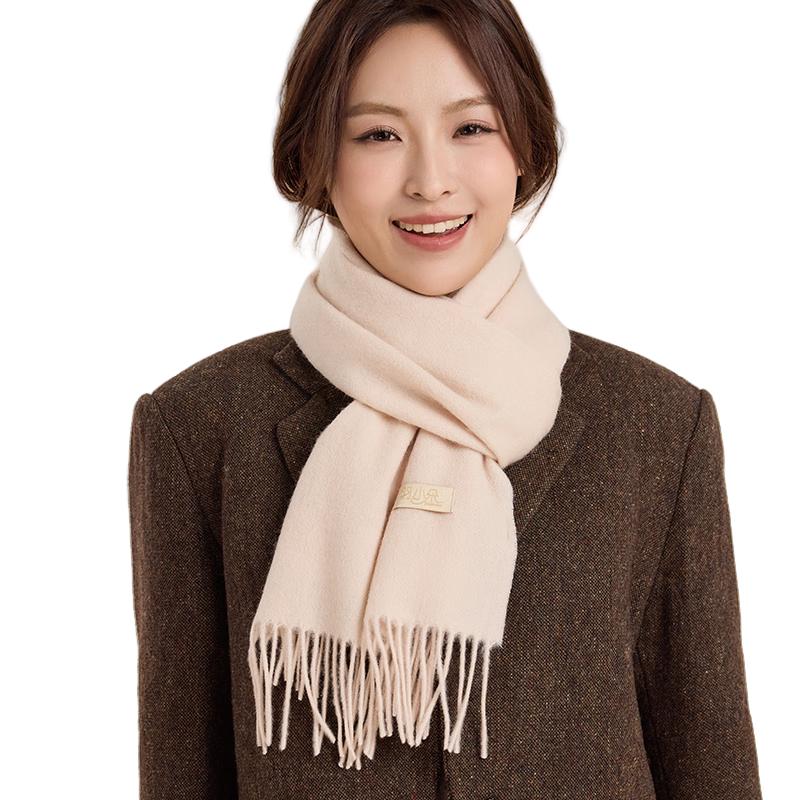 Yuxiaoduo Pure Wool Long Scarf & Shawl
