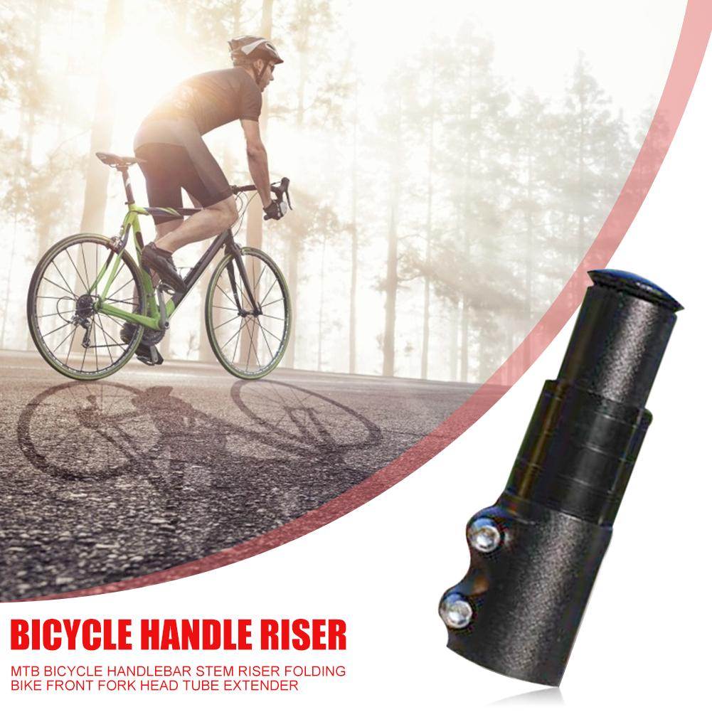 Bike Front Fork Head Tube Extender Bicycle Handlebar Stem Riser Cycling Parts