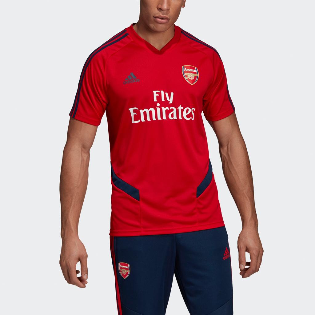 adidas Afc Tr Jsy Arsenal Training Short Sleeve Red Men's EH5701