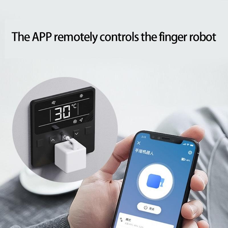 Button Pusher Intelligent Fingerbot Switches Robot Remote Control Appliance for Home Voice Assitant Easy Installation