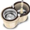 Stainless Steel Dual-Use Rotary Mop with Replaceable Mop Head