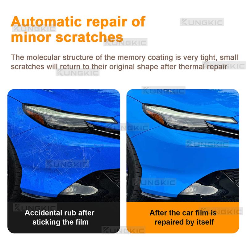 TPU For 2026 2027 HONDA PRELUDE Car Headlight Rearview Door Strip Film TPU Pre-cut Anti-scratch Clear Smoked Sticker Accessories.