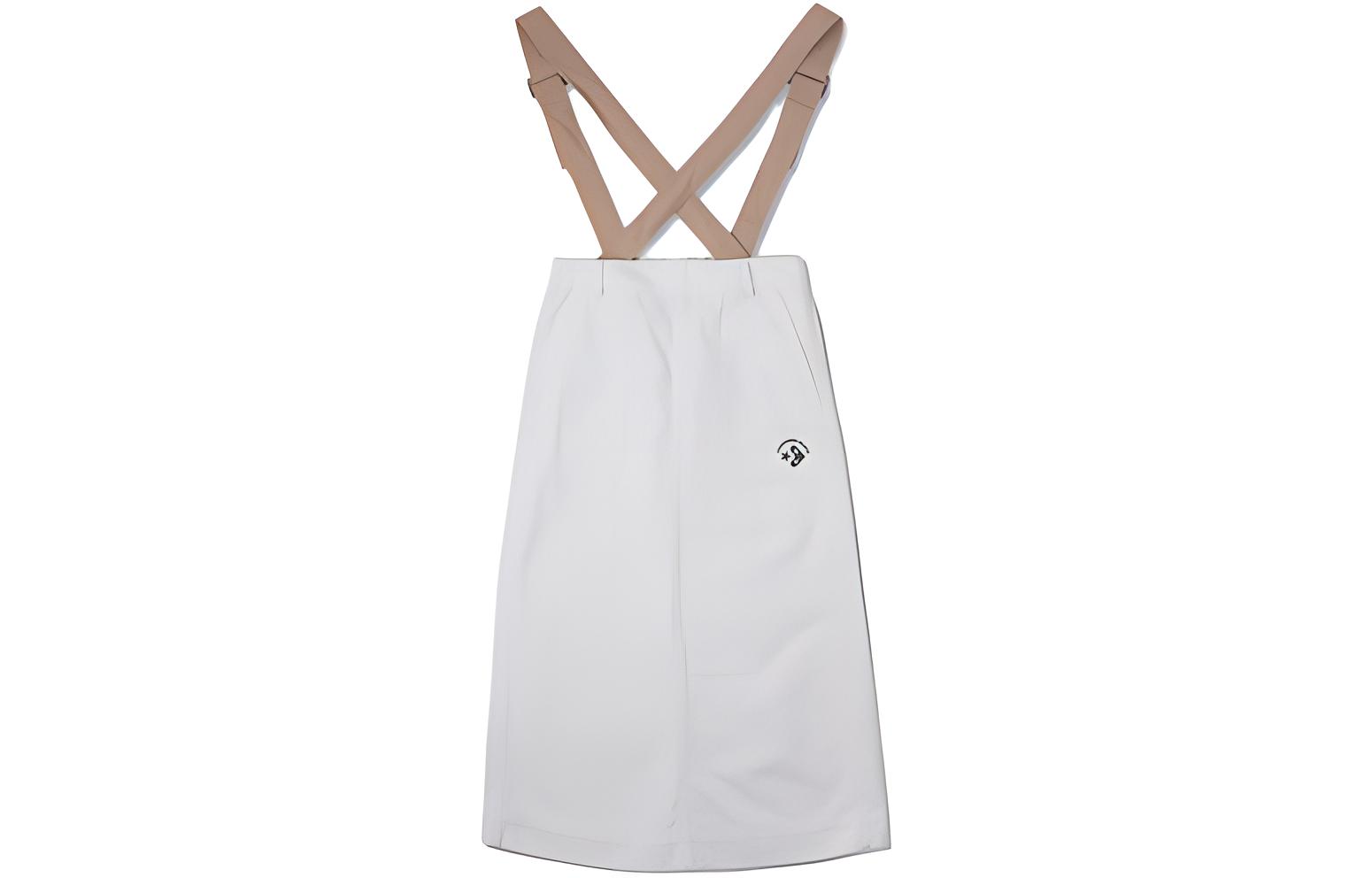 Converse BIB Casual Long Skirt Women s White 10026168-A01 L