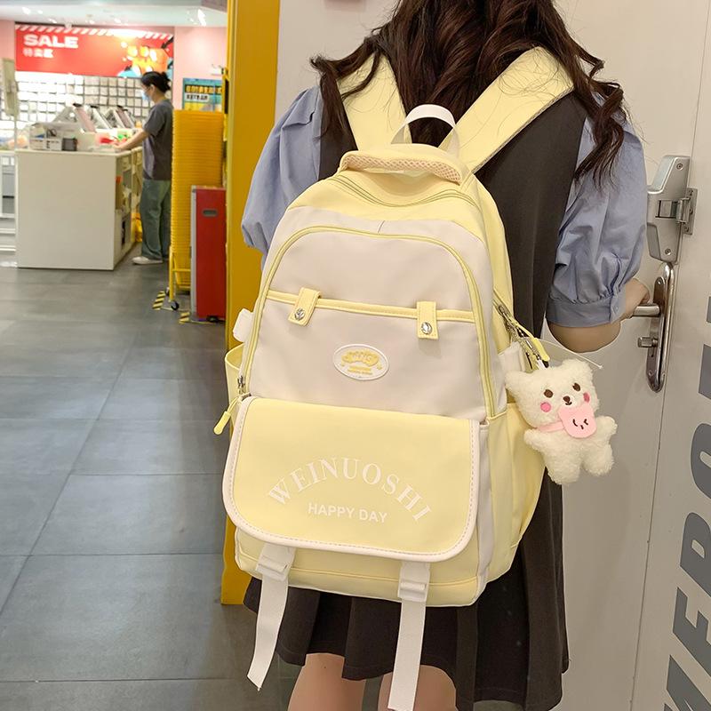 Children's Schoolbags Elementary School First Grade Girls Junior High School Boy Letter School Backpack
