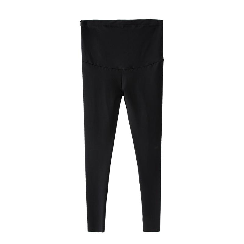 High Elasticity Shark Skin Maternity Leggings - Versatile, Skin-Friendly Spring & Fall Outerwear for Trendy Moms