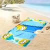 Marge Simpson Art Print Beach Towel, Large Soft Quick Dry Towel for Beach Camping Swimming