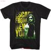 Escape From New York Not Now Black T Shirt Vintage Unisex Slightly Soft Casual Versatile Designer Clothes Homme Graphic