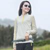 Outdoor Breathable and Elastic Long-Sleeved Quick-Drying T-Shirt for Women