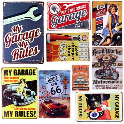 Motorrad Metallblechschilder für Heimdekoration, Wandplakette, Kunstposter, Gemälde, Bar, Club, Pub, A132, 20x30cm