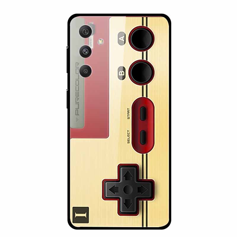 For Samsung Galaxy S25 Plus Case Hard Back Cover Tempered Glass Case For Samsung S25 Plus M55 A16 5G Phone Case Soft TPU Bumper