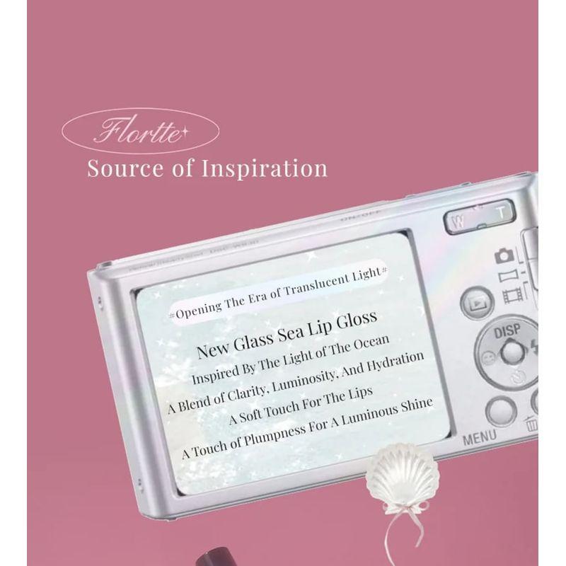 FLORTTE - Ruj Seria Perle de Mare - 8 Culori