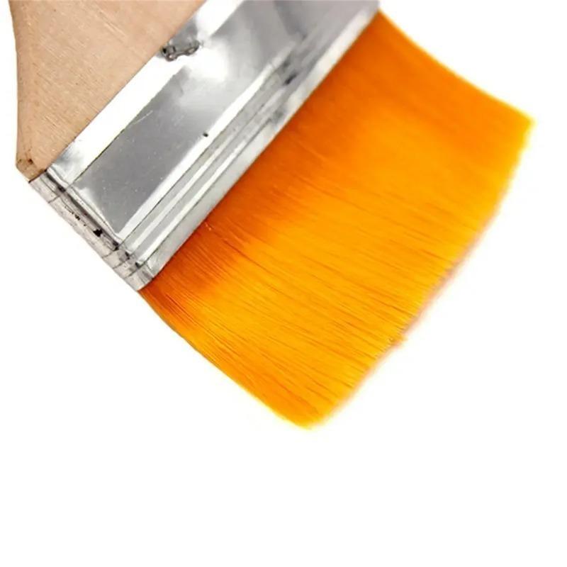 Nylon Paint Brushes Set Assorted Sizes for Acrylic Oil Watercolor Painting Durable Easy Clean Artist Art Supplies Drawing Tools