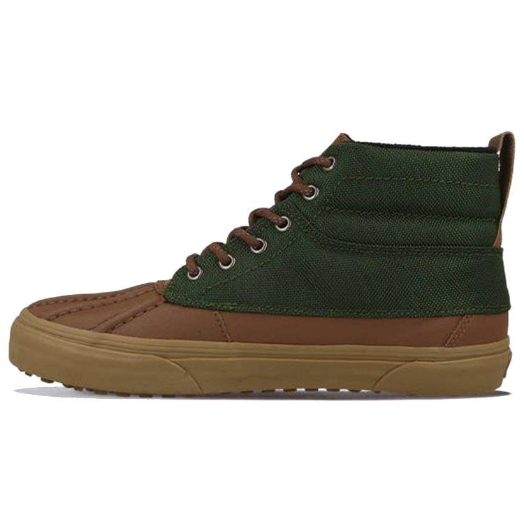 

Vans Sk8-Hi Del Pato MTE Kombu Зеленые мужские кроссовки черепахового цвета Черный виноградный лист VN0A34962UJ