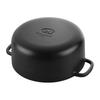 Ballarini Bellamonte Cocotte Round Cast Iron Pan 24cm Black (Tax Included)