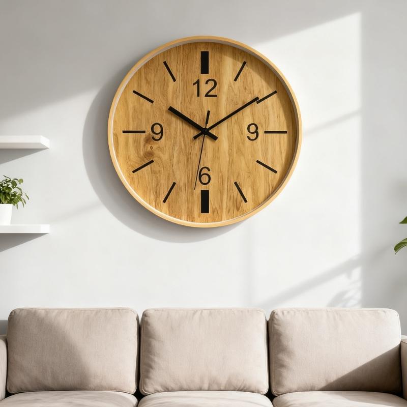 Wall Clock Silents None Ticking Wall Clock Battery Operated Clocks Easy to Read Home/Office/Kitchen/Classroom/School Clock