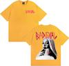 Zangeres Bad Gyal Album Grafisch T-shirt Unisex Dameskleding Mode Hip Hop Retro T-shirts Hoge Kwaliteit 100% Katoen T-shirts Streetwear