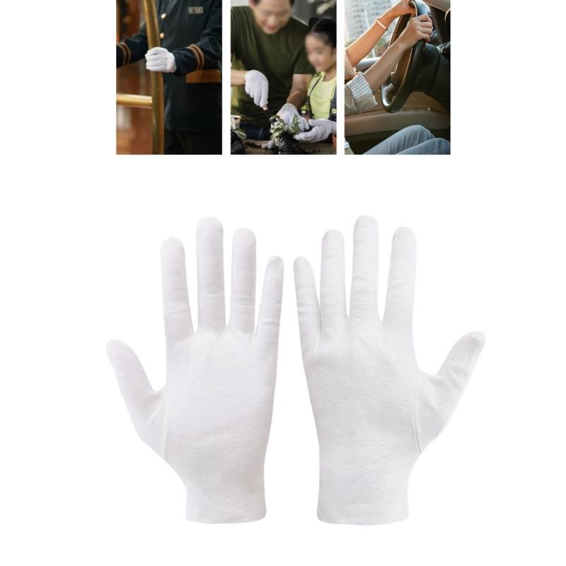 Thin Cotton Screen Touch Gloves Breathable Stretchable Handwear Worker Gloves For Outdoor Activity and Various Occasion