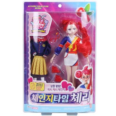TT Cherry Change Time Cherry Panenka, smíšené barvy, Oblíbené hračky pro korejské děti