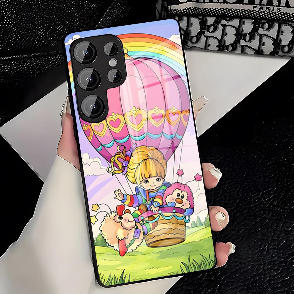 Cartoon R-Rainbow Brite Phone Case For Samsung S26 S25 Plus S20 S20 Plus S22 Ultra S23 FE S21 Plus S21 Ultra Glass Cover