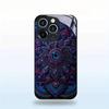 Mystic Eye Phone Case Glass Tempered Glass Phone Case For iPhone 16 15 14 13 12 Pro Max Hard Cover Soft Edge Protective Shell