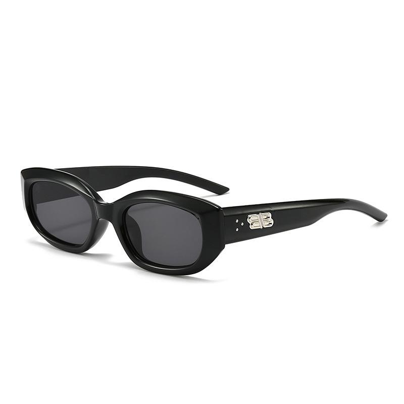 New glasses sunglasses GM rice nail cat eye sunglasses Veno fashion trendy women high sense Internet celebrity sunglasses