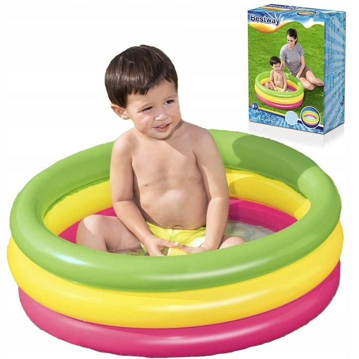 Bestway Pool Badesommer, Aufblasbarer Pool, 41 l, Rund, 2 Jahr(e), Vinyl, Mehrfarbig - Bild 6