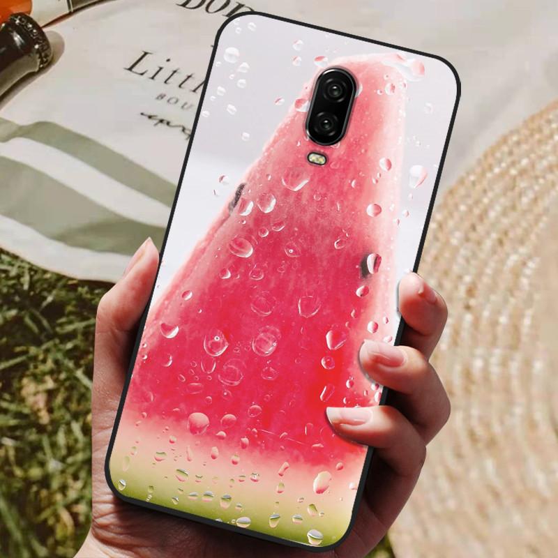 For Oneplus 6 6T Case Silicone Soft TPU Back Cover Phone Case For One Plus Oneplus 6t 6 T Case Black Cover Coque Fundas Capa