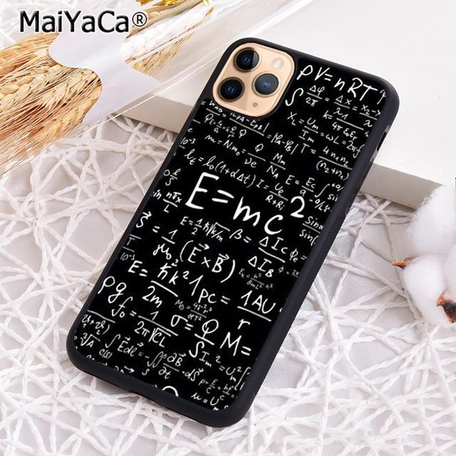 

Math For iPhone 17 Air 16 15 14mulas of Rubber Equations Phone Case For iPhone 17 Air 16 pro max 15 14 plus 12 13 iPhone 11