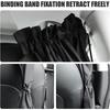 Car Divider Privacy Curtains Universal Car Seat Partition Curtain Cars Side Window Sunshades Sun Shade Covers Van Cabin Privacy Curtains Blackout