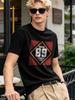 Men Women Trendy Summer Casual Soft Short Sleeve Crew Neck Fashion Top