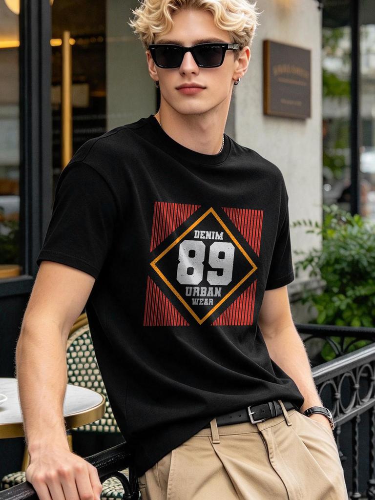 Men Women Trendy Summer Casual Soft Short Sleeve Crew Neck Fashion Top