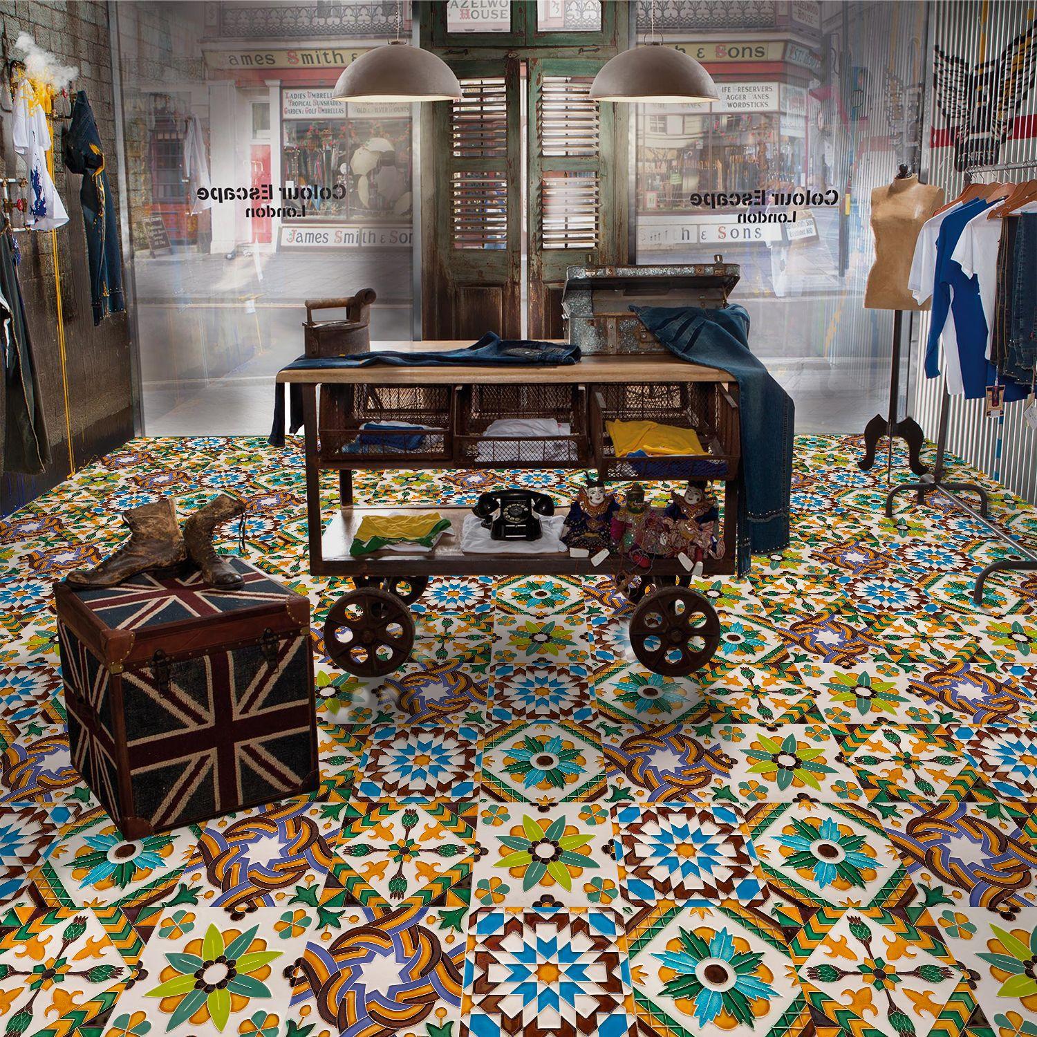 

Утолщенная напольная плитка с кожурой и приклеиванием, виниловый пол, водонепроницаемая нескользящая виниловая плитка, съемные наклейки, плитка для кухни, гостиной, спальни, ванной комнаты 20×20CM×5pcs